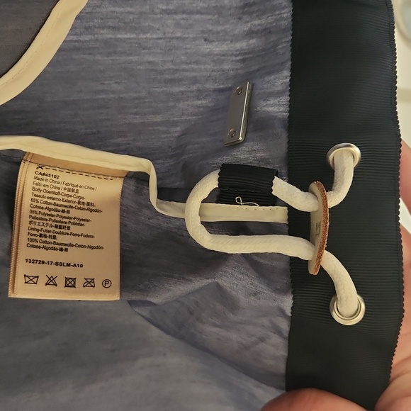 ☔️Scotch & Soda☔️ Hooded Rain Coat, blue, size 1 (S) - Picture 14 of 16